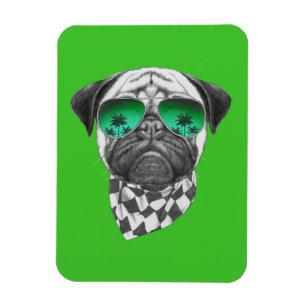 Imán Miami Pug