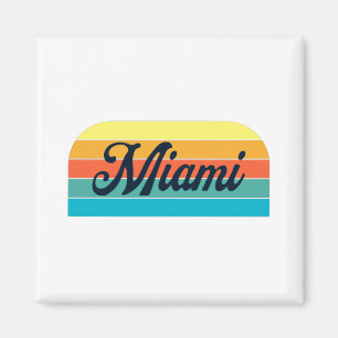 Imán Miami retro