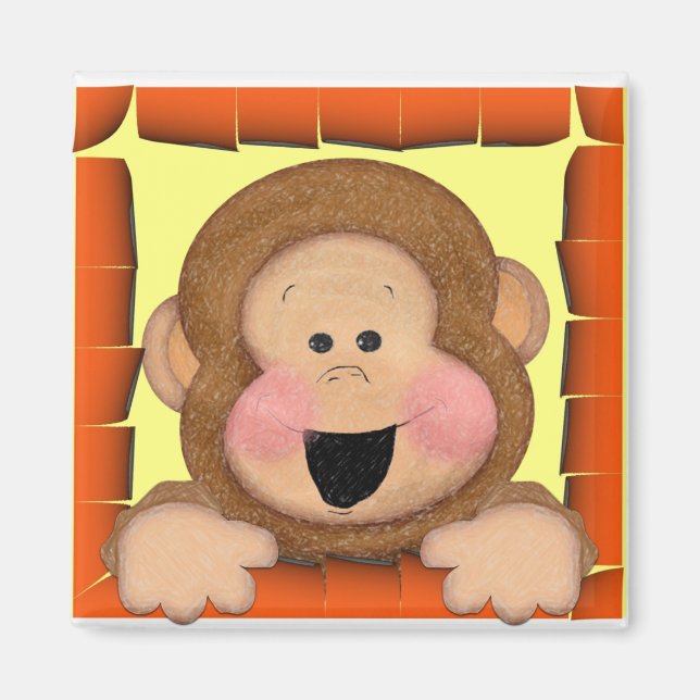 Imán Mica Monkey (Frente)