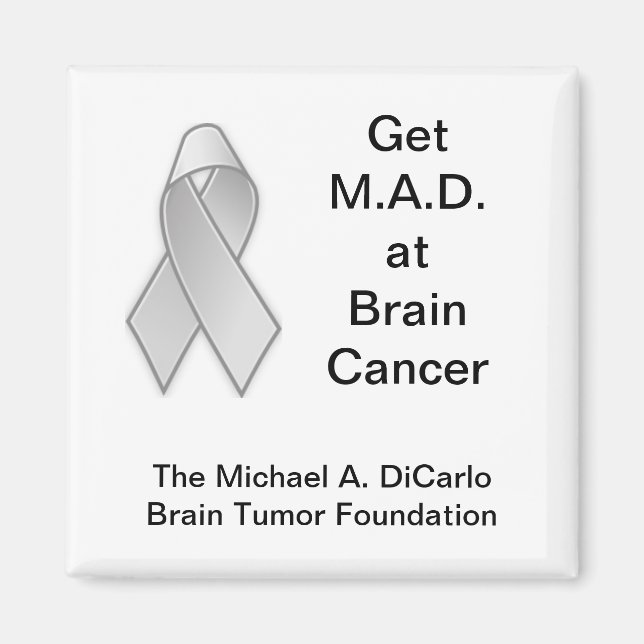Imán Michael A. DiCarlo Brain Tumor Foundation (Frente)