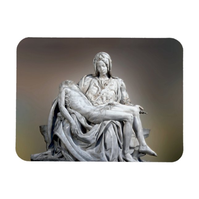 Imán Michelangelo - La Pieta (Horizontal)