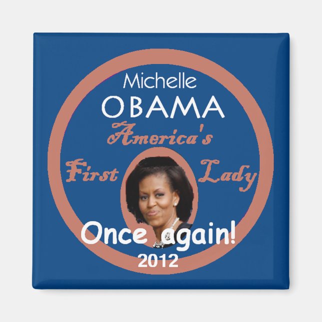 Imán Michelle 2012 Magnet (Frente)