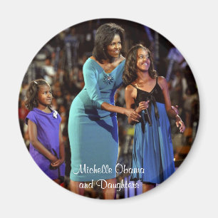 Imán Michelle Obama e hijas