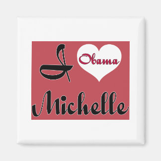 Imán michelle obama pnk - Personalizado
