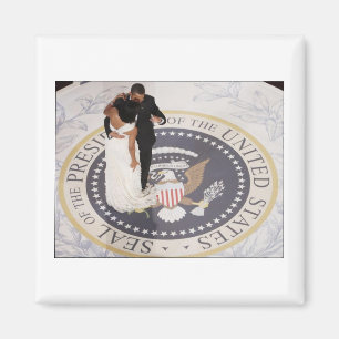 Imán Michelle y Barack Obama