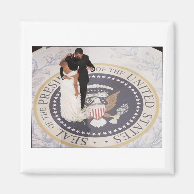 Imán Michelle y Barack Obama (Frente)