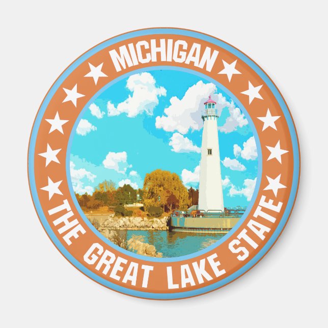 Imán Michigan (Frente)