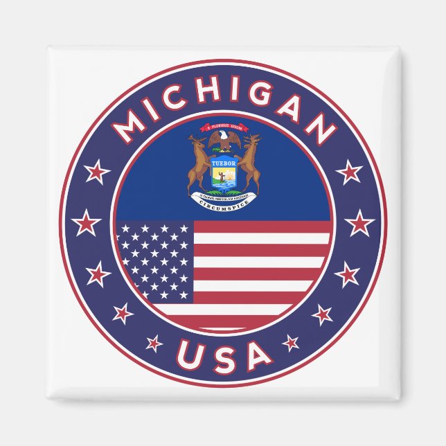 Imán Michigan (Frente)