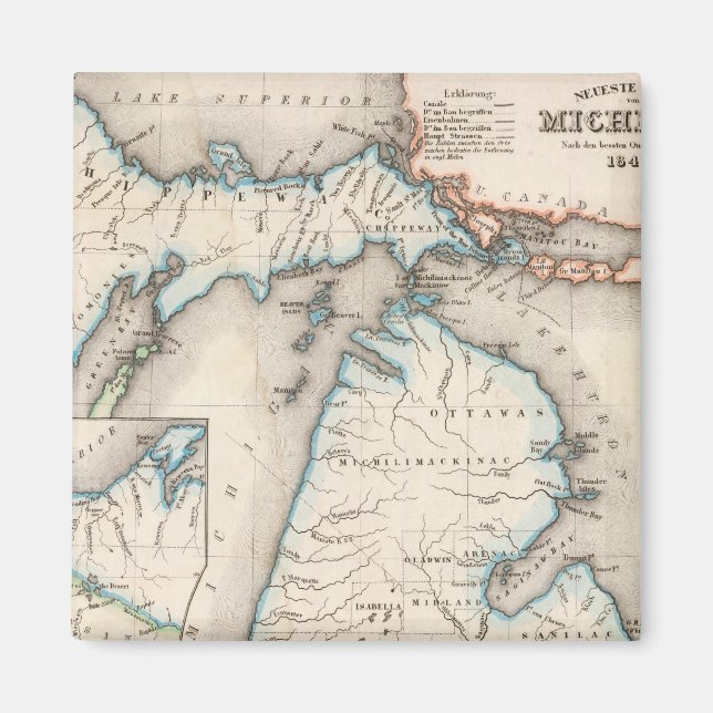 Imán Michigan 2 (Frente)