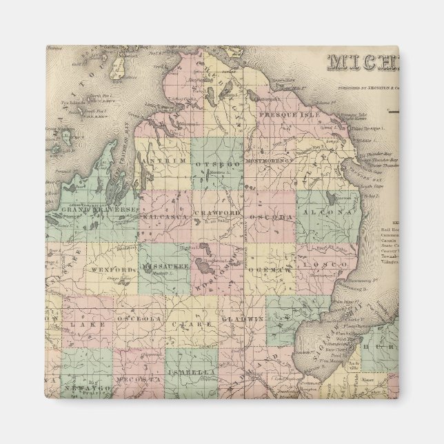 Imán Michigan 3 (Frente)