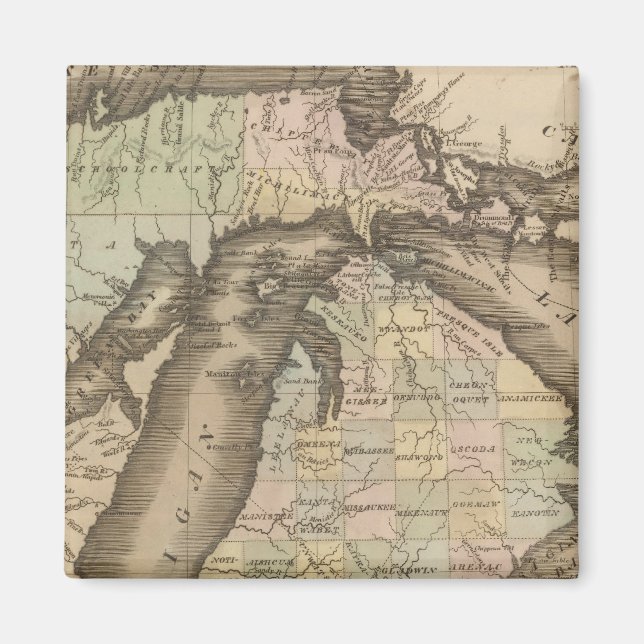 Imán Michigan 4 (Frente)