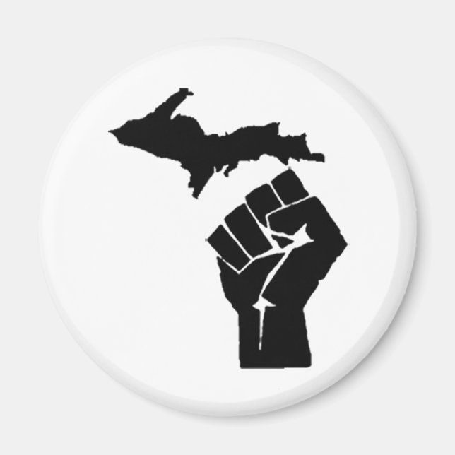 Imán Michigan Fist (Frente)