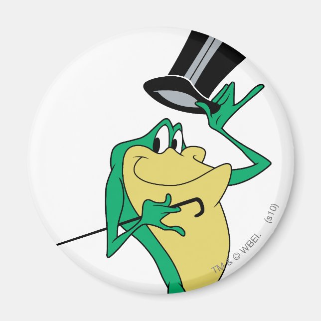 Imán Michigan J. Frog en color (Frente)