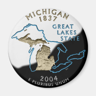Imán Michigan Magnet