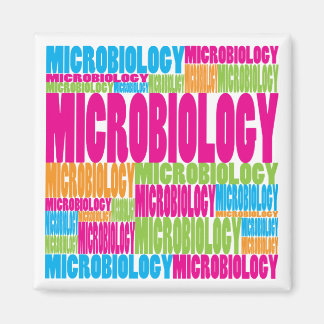 Imán Microbiología colorida