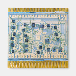 Imán Microchips y Circuitos