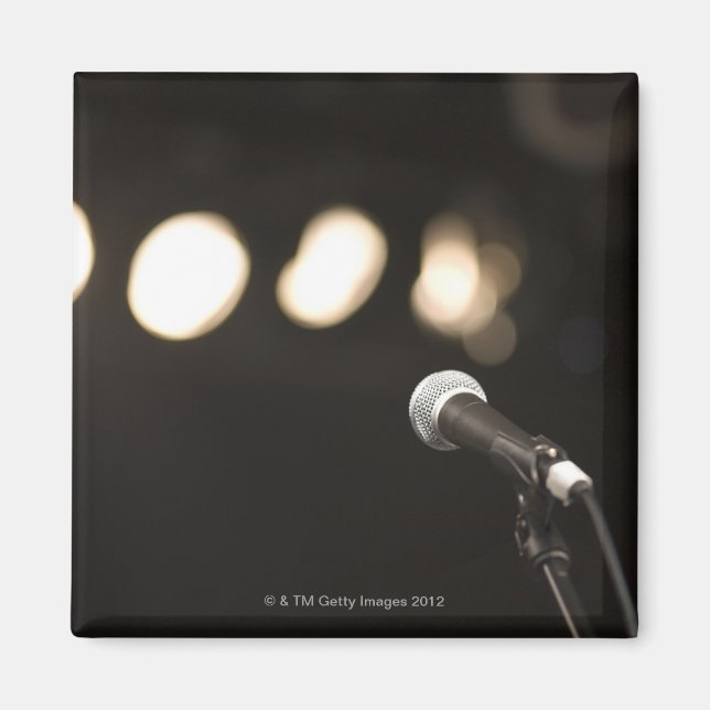 Imán Micrófono y focos (Frente)