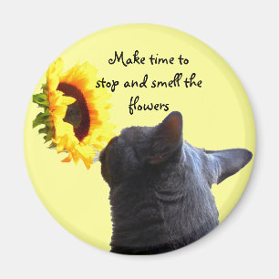 Imán Mida el tiempo para oler las flores