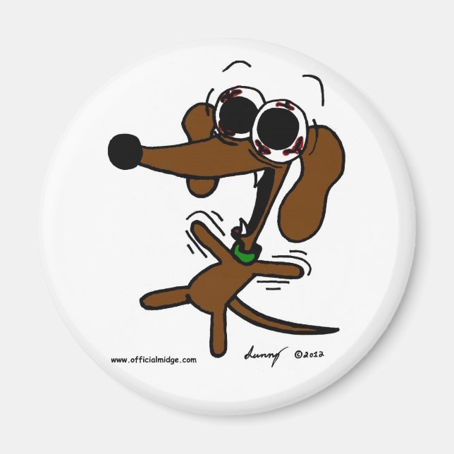 Imán Midge Freakin' Out Magnet (Frente)