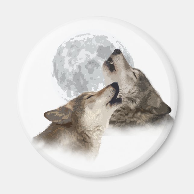 Imán Midnight Howling (Frente)