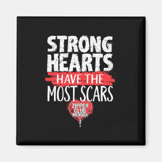 Imán Miembro del Zipper Club Sobreviviente de Cirugía d