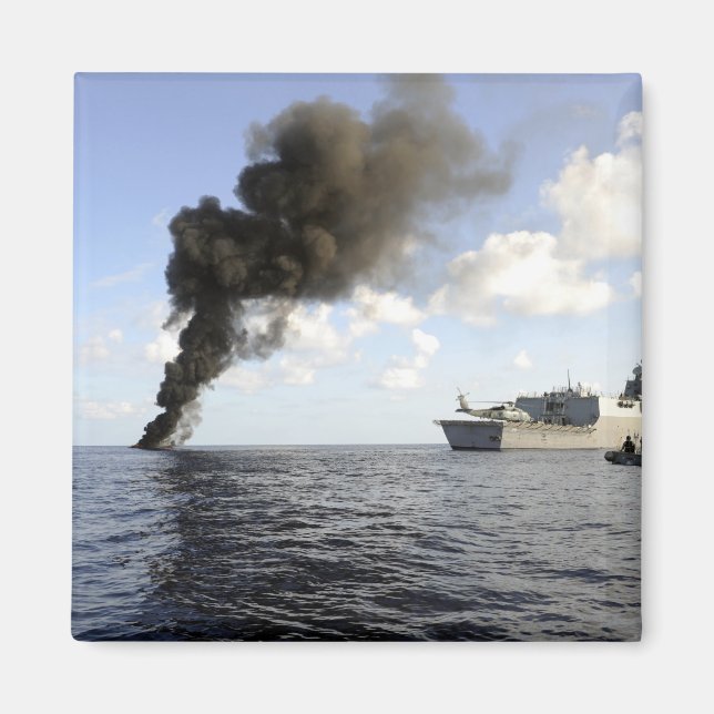 Imán Miembros de la Guardia Costera de Estados Unidos (Frente)