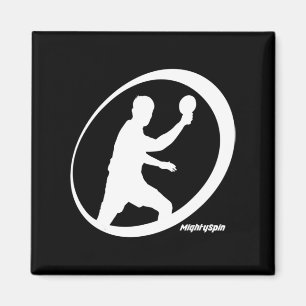 Imán Mighty Spin Ping Pong Tee Table Tennis Comfy