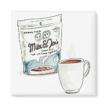 Mike and Jen's Cocoa Magnet