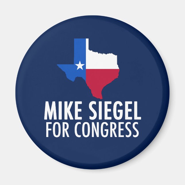 Imán Mike Siegel en el Congreso de Texas (Frente)