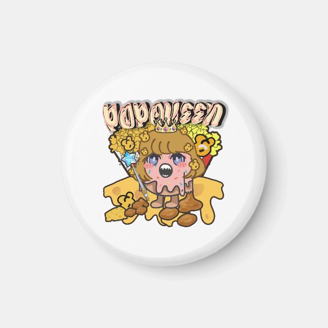 Imán Mikitiez popqueen popcorn moivenight cinema (Frente)