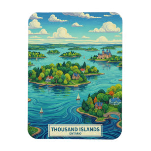 Imán Mil Islas Ontario Canadá