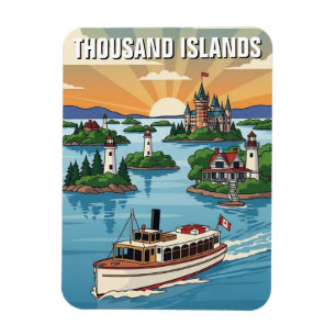 Imán Mil Islas Ontario Canadá