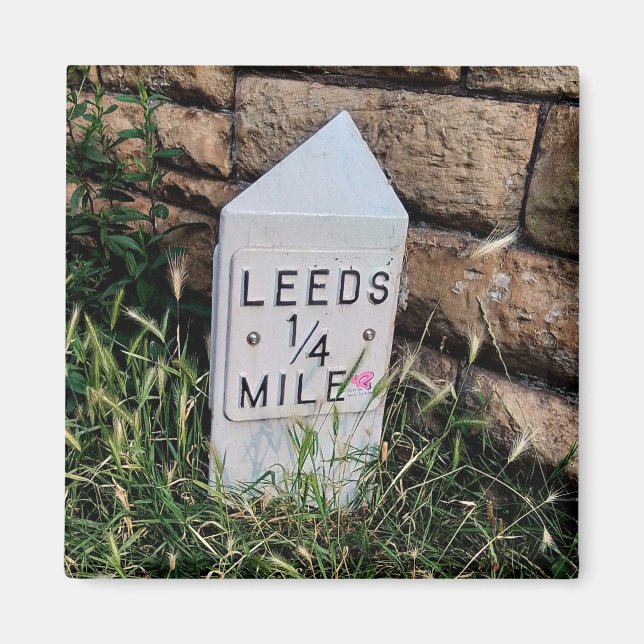 Imán Mil kilómetros de Leeds (Frente)