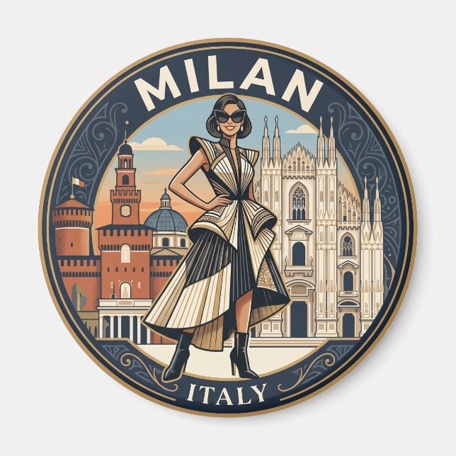 Imán Milán Italia (Frente)