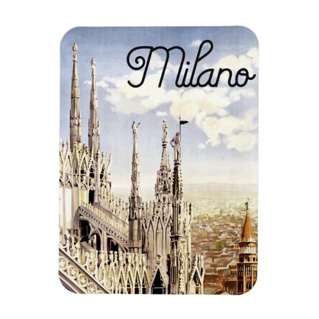 Imán Milano Italia Vintage (Vertical)