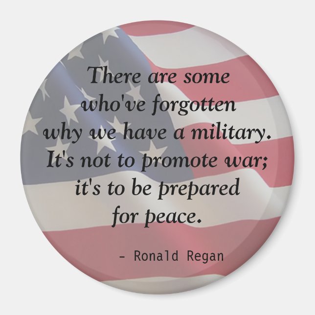 Imán MILITAR - ¿Por qué tener un ejército... (Frente)