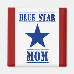 Imán Militares de la mamá de la estrella azul