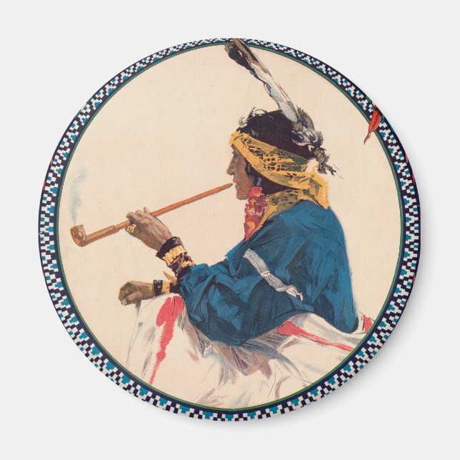 Imán Miller Bros. Ranch 101, Poster de Círculo Oeste Sa (Frente)