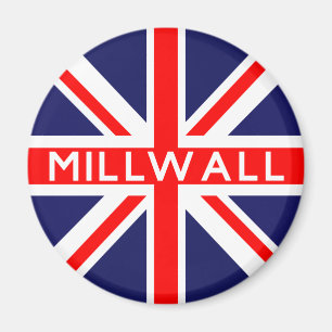 Imán Millwall UK Flag