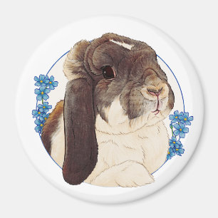 Imán Milly Moo Bunny