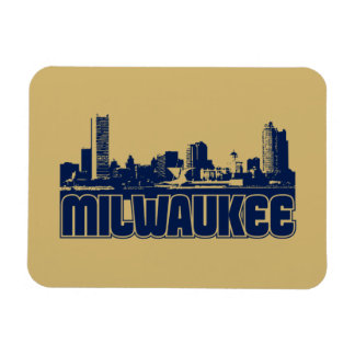 Imán Milwaukee Skyline