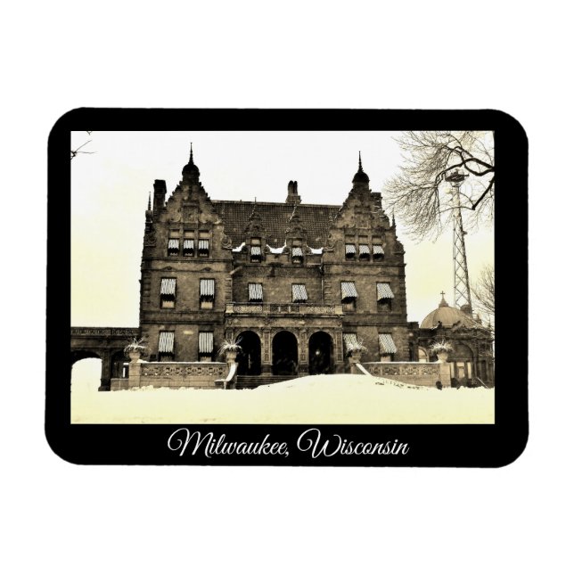 Imán Milwaukee, Wisconsin (Horizontal)