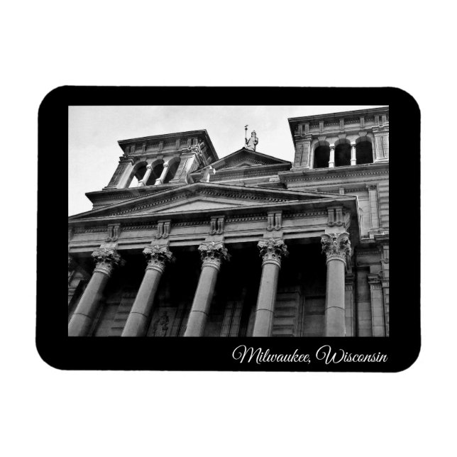 Imán Milwaukee, Wisconsin (Horizontal)