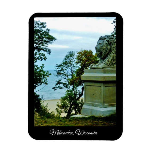 Imán Milwaukee, Wisconsin (Vertical)