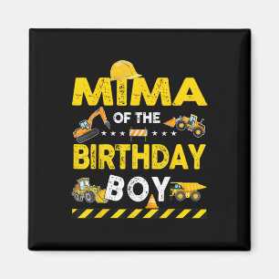 Imán Mima Del Nacimiento Del Trabajador De Construcción