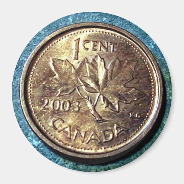 Imán Mimán canadiense Penny (Front) 2003 (Frente)