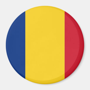 Imán Mimán con bandera de Rumania