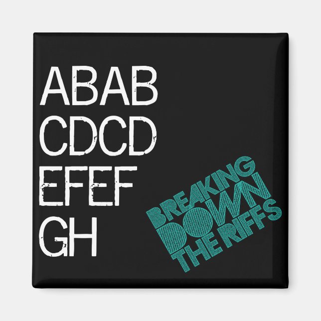 Imán Mimán cuadrado (Frente)