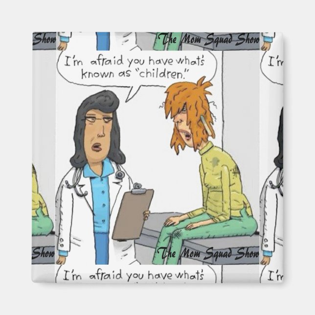 Imán Mimán cuadrado (Frente)