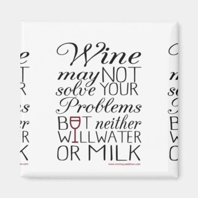 Imán Mimán cuadrado (Frente)